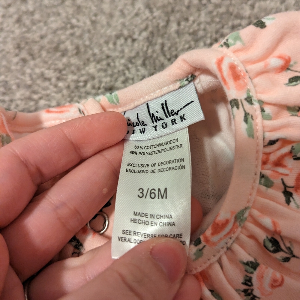 3 For $12 Baby Floral Pant Set - Picture 3 of 7